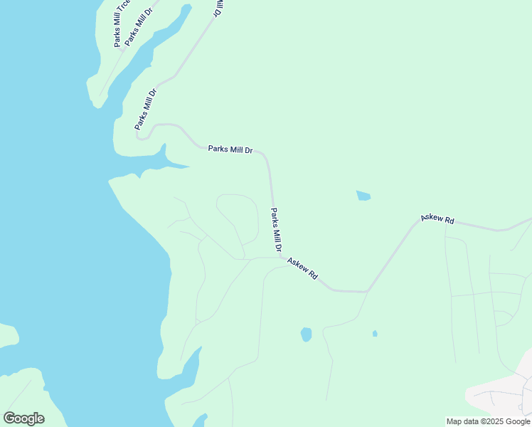 map of restaurants, bars, coffee shops, grocery stores, and more near 1200 Askew Trail in Greensboro