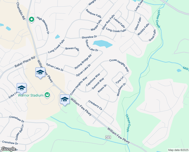 map of restaurants, bars, coffee shops, grocery stores, and more near 522 Capstone Way in Grovetown