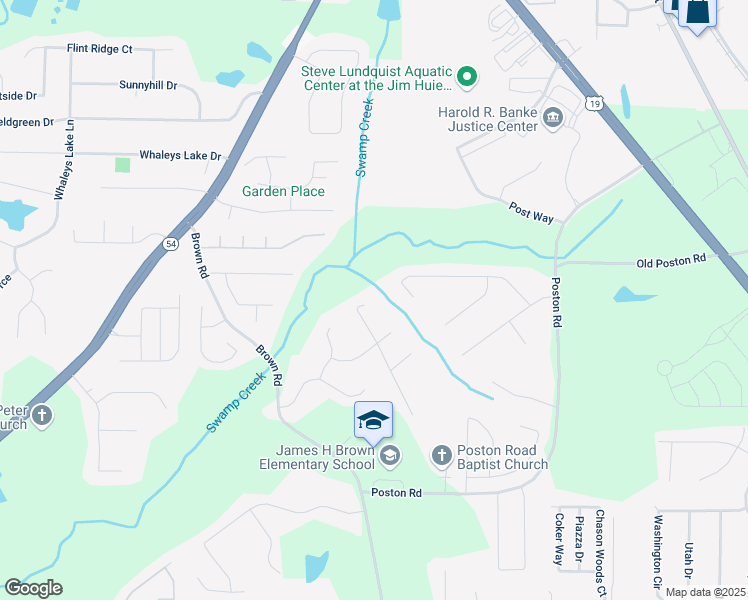 map of restaurants, bars, coffee shops, grocery stores, and more near 9347 Haley Court in Jonesboro