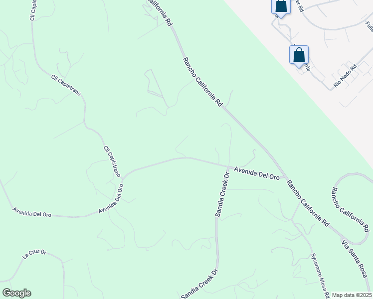 map of restaurants, bars, coffee shops, grocery stores, and more near 27120 Avenida Del Oro in Temecula