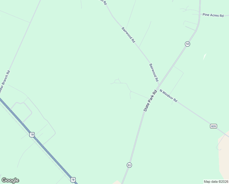 map of restaurants, bars, coffee shops, grocery stores, and more near 359 State Park Road in Windsor