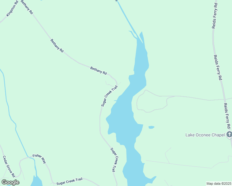 map of restaurants, bars, coffee shops, grocery stores, and more near 2161 Sugar Creek Trail in Buckhead