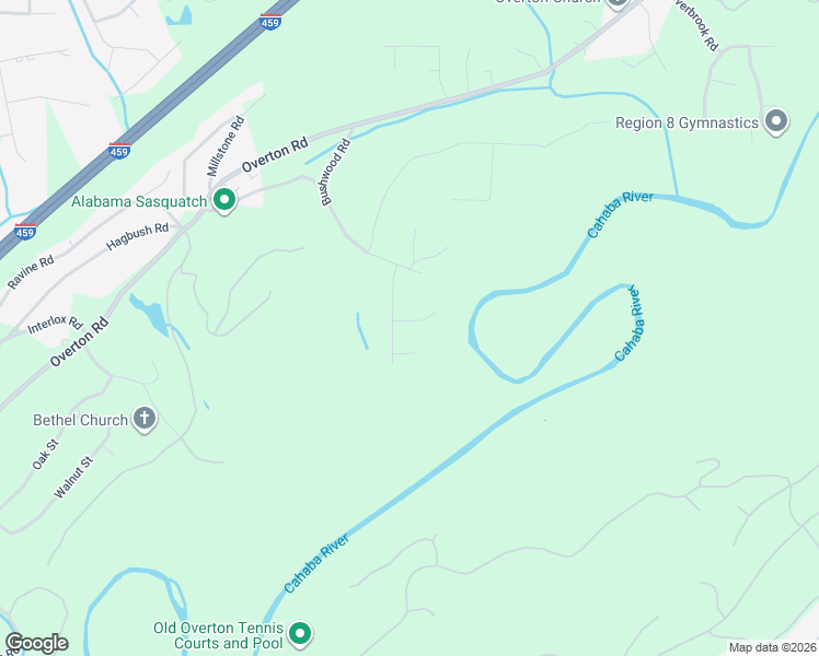 map of restaurants, bars, coffee shops, grocery stores, and more near 4309 Palisades Road in Irondale