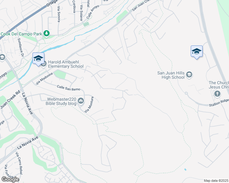 map of restaurants, bars, coffee shops, grocery stores, and more near 28431 Avenida La Mancha in San Juan Capistrano