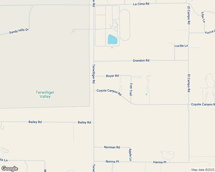 map of restaurants, bars, coffee shops, grocery stores, and more near 59120 Coyote Canyon Road in Anza