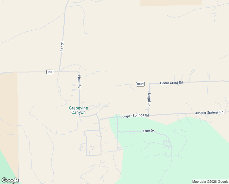 map of restaurants, bars, coffee shops, grocery stores, and more near Co Road C019 in Nogal