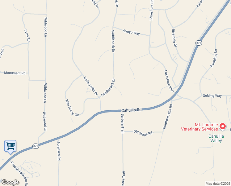 map of restaurants, bars, coffee shops, grocery stores, and more near 48859 Pinto Court in Aguanga