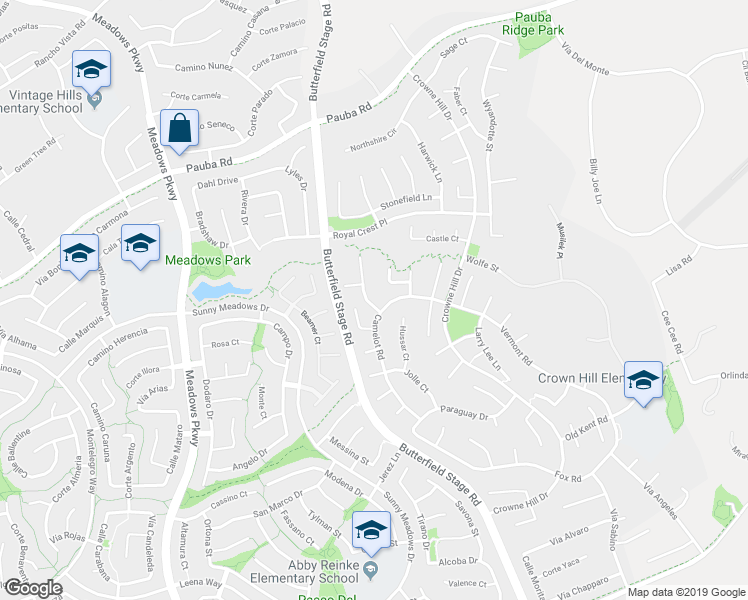 map of restaurants, bars, coffee shops, grocery stores, and more near 42554 Swoboda Court in Temecula
