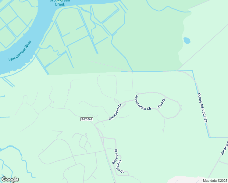 map of restaurants, bars, coffee shops, grocery stores, and more near 167 Huntington Lake Circle in Pawleys Island