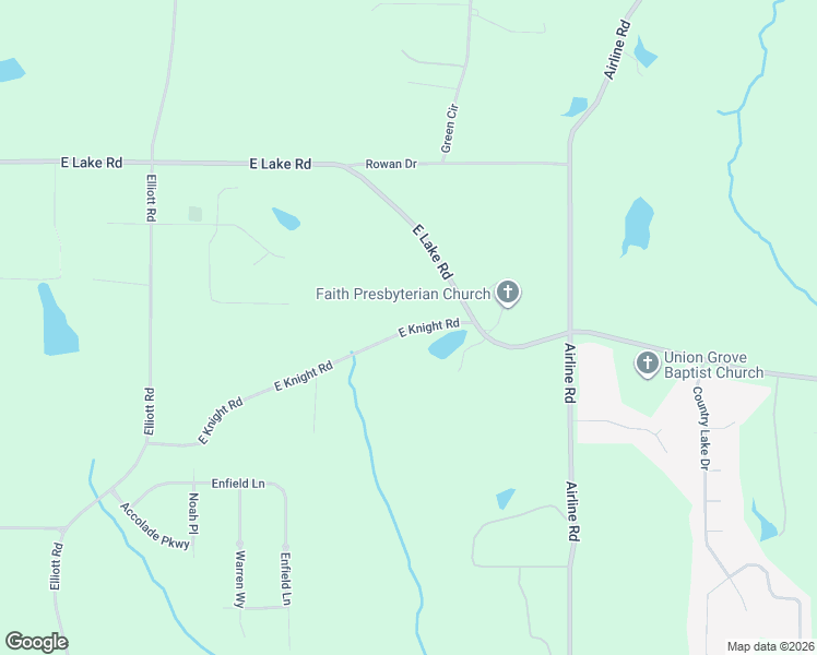 map of restaurants, bars, coffee shops, grocery stores, and more near 1092 East Lake Road in McDonough
