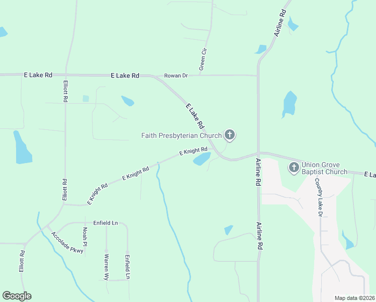 map of restaurants, bars, coffee shops, grocery stores, and more near 1092 East Lake Road in McDonough