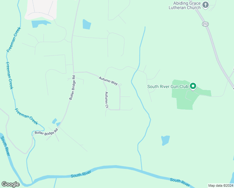 map of restaurants, bars, coffee shops, grocery stores, and more near 160 Autumn Way in Covington