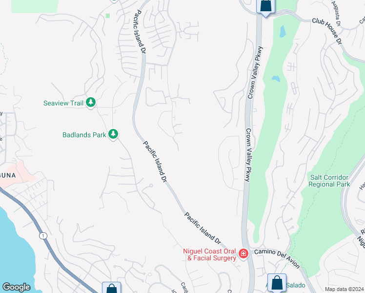 map of restaurants, bars, coffee shops, grocery stores, and more near 31677 Crystal Sands Drive in Laguna Niguel