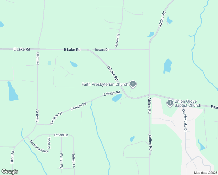 map of restaurants, bars, coffee shops, grocery stores, and more near 1092 East Lake Road in McDonough