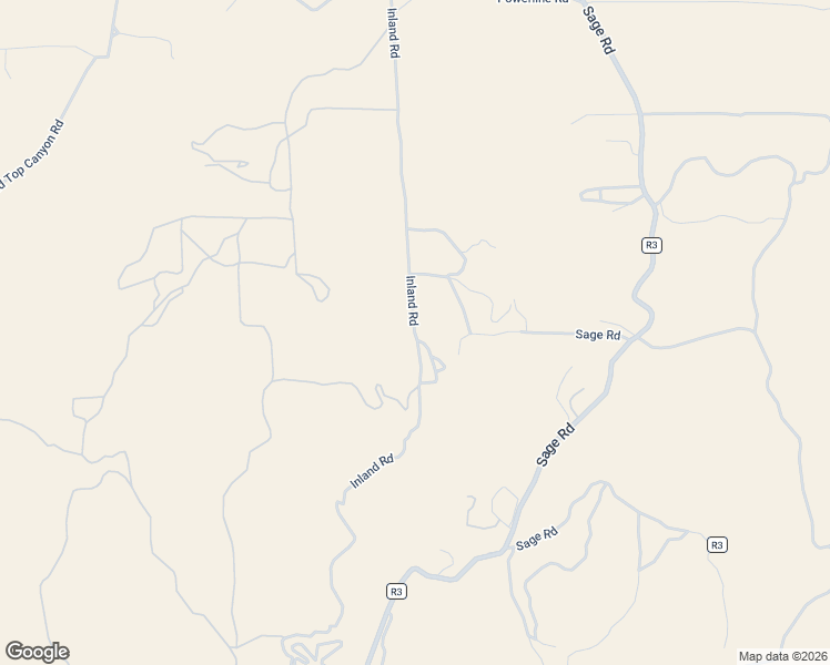 map of restaurants, bars, coffee shops, grocery stores, and more near Inland Road in Riverside County