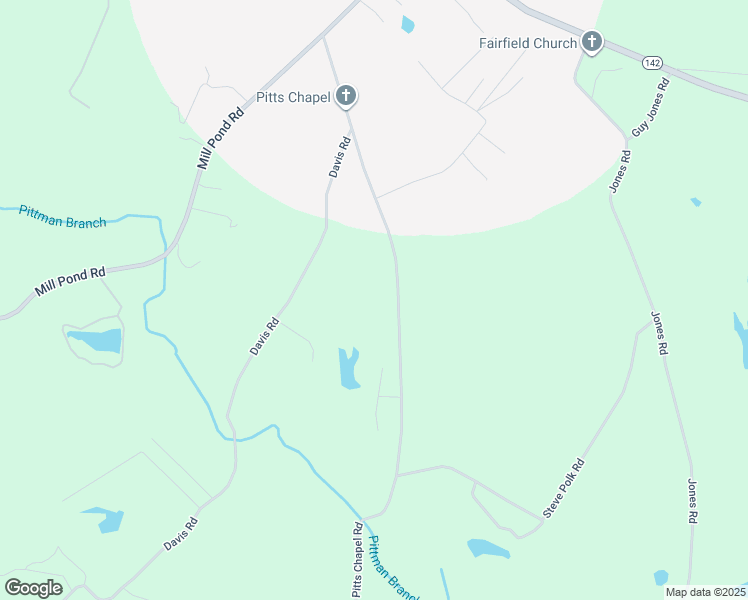 map of restaurants, bars, coffee shops, grocery stores, and more near 410 Pitts Chapel Road in Newborn