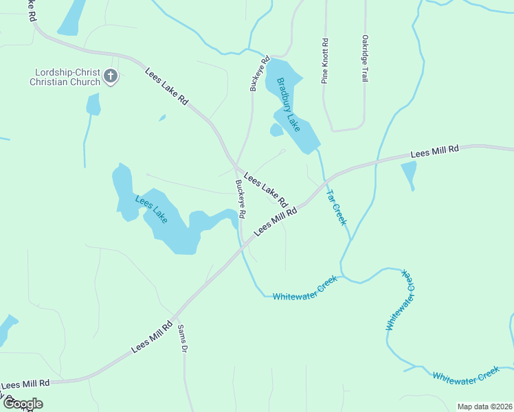 map of restaurants, bars, coffee shops, grocery stores, and more near 127 Buckeye Road in Fayetteville