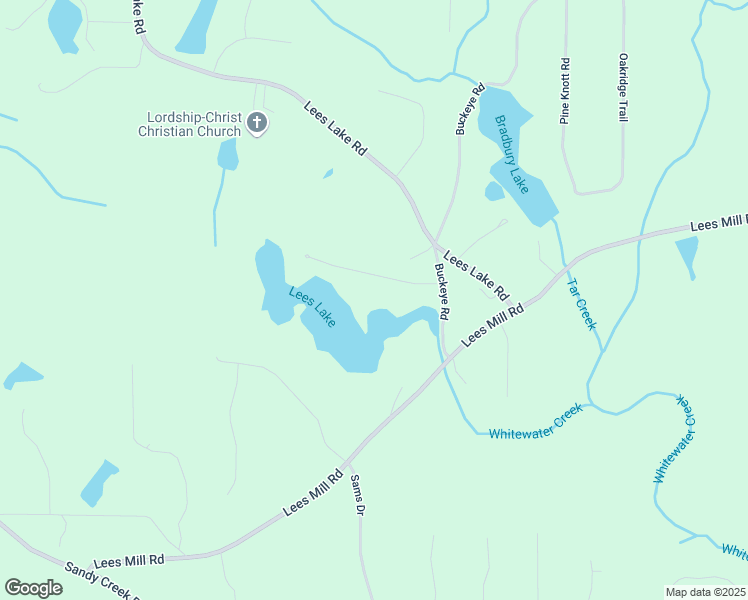 map of restaurants, bars, coffee shops, grocery stores, and more near 120 Lakeside Trail in Fayetteville