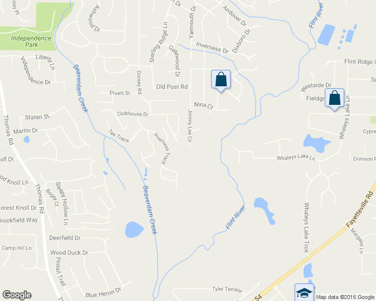 map of restaurants, bars, coffee shops, grocery stores, and more near 9247 Jimmy Lee Circle in Jonesboro