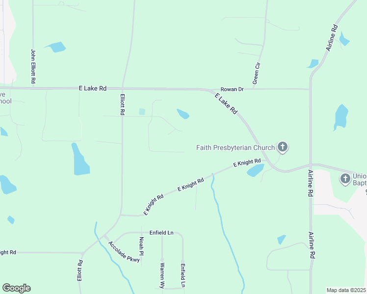 map of restaurants, bars, coffee shops, grocery stores, and more near 204 Overland Trail in McDonough