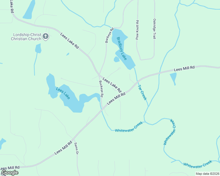 map of restaurants, bars, coffee shops, grocery stores, and more near 114 Lees Lake Road in Fayetteville
