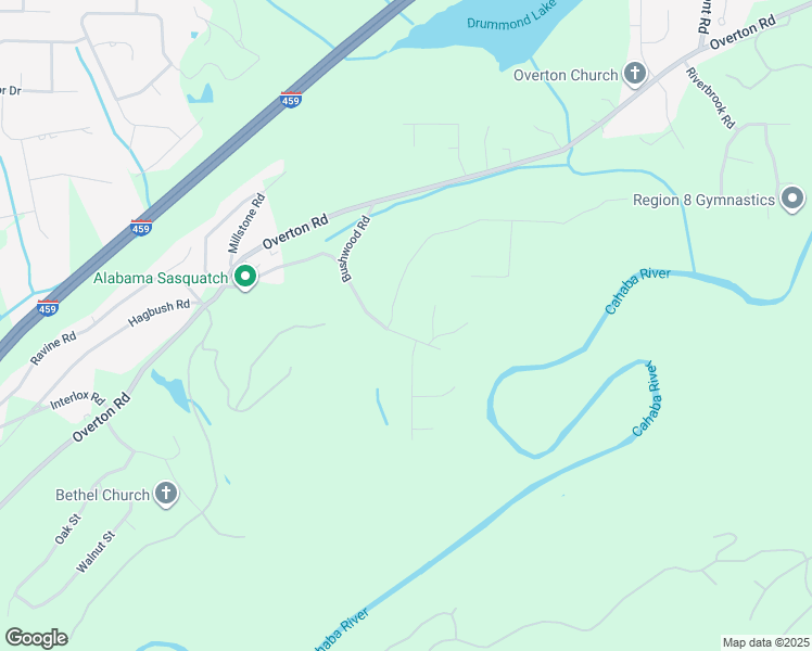 map of restaurants, bars, coffee shops, grocery stores, and more near 4239 Hillsedge Road in Birmingham