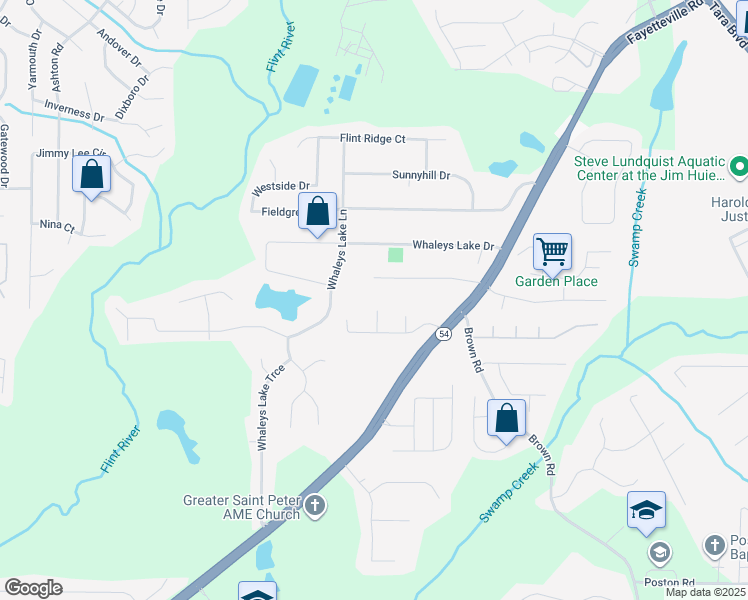 map of restaurants, bars, coffee shops, grocery stores, and more near 473 Cypress Estates Cove in Jonesboro