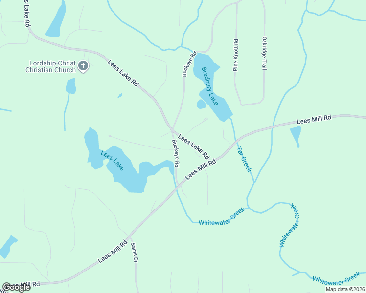 map of restaurants, bars, coffee shops, grocery stores, and more near 114 Lees Lake Road in Fayetteville