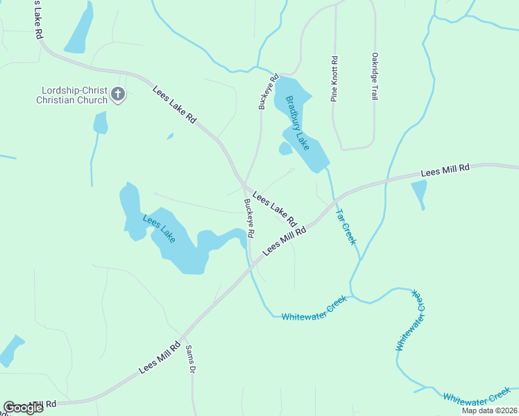 map of restaurants, bars, coffee shops, grocery stores, and more near 114 Lees Lake Road in Fayetteville