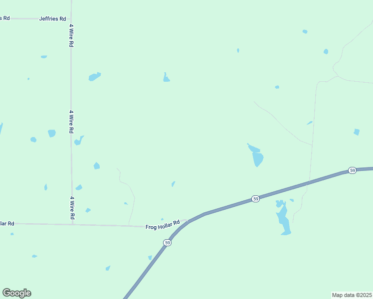 map of restaurants, bars, coffee shops, grocery stores, and more near 23807 Texas 59 in Bowie