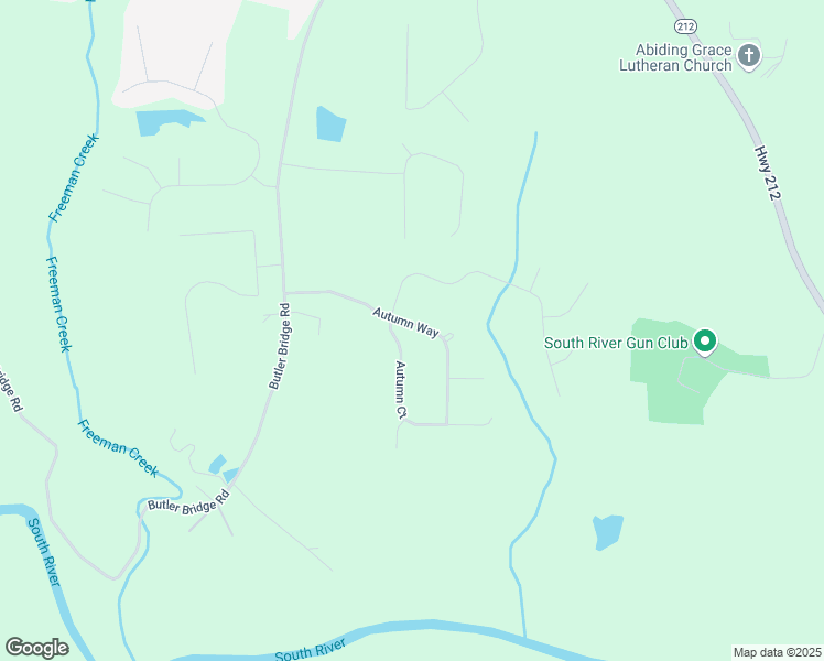 map of restaurants, bars, coffee shops, grocery stores, and more near 120 Autumn Way in Covington