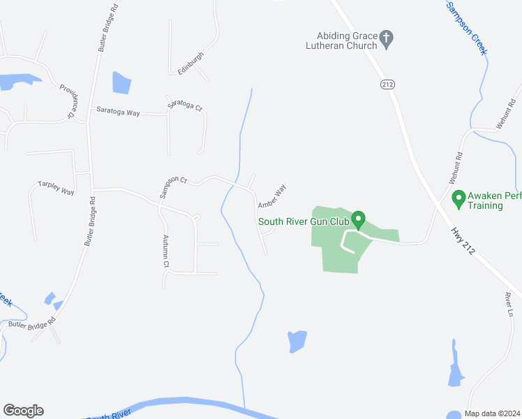 map of restaurants, bars, coffee shops, grocery stores, and more near 10 Amber Way in Covington