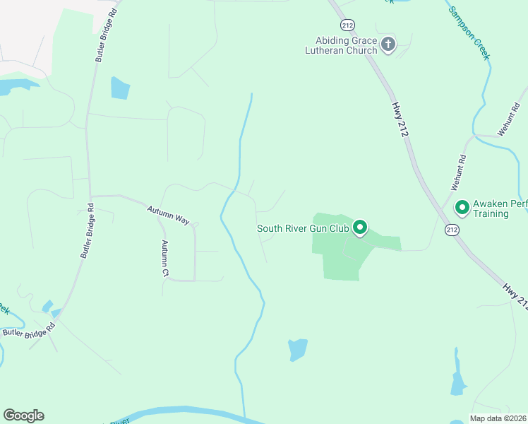 map of restaurants, bars, coffee shops, grocery stores, and more near 20 Amber Way in Covington