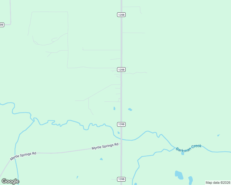 map of restaurants, bars, coffee shops, grocery stores, and more near 7518 Farm to Market Road 1398 in Hooks