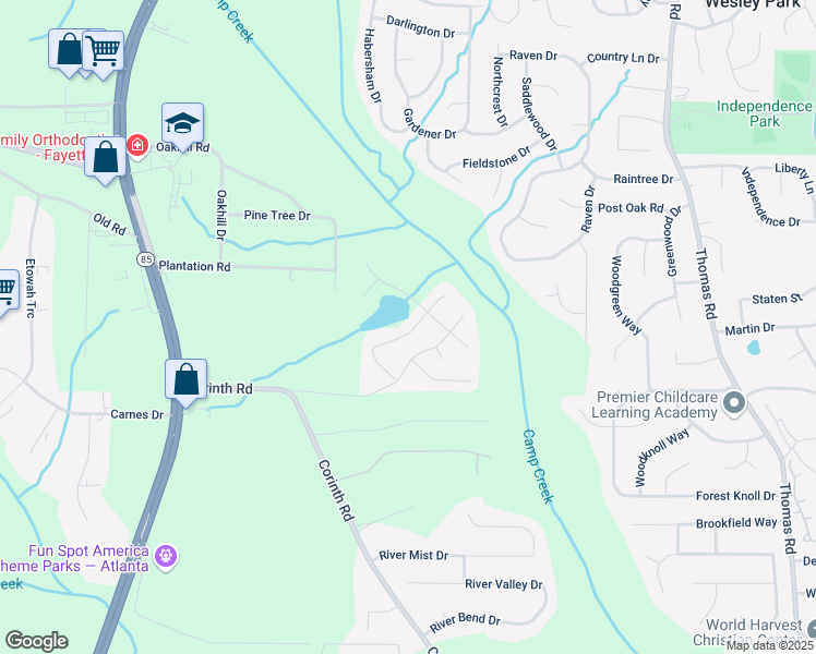 map of restaurants, bars, coffee shops, grocery stores, and more near 766 Chapman Street in Jonesboro