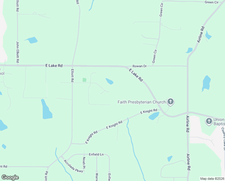 map of restaurants, bars, coffee shops, grocery stores, and more near 119 Crown Springs Drive in McDonough