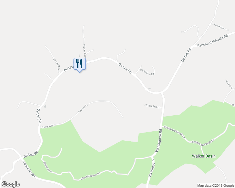 map of restaurants, bars, coffee shops, grocery stores, and more near 24922 Terreno Drive in Temecula