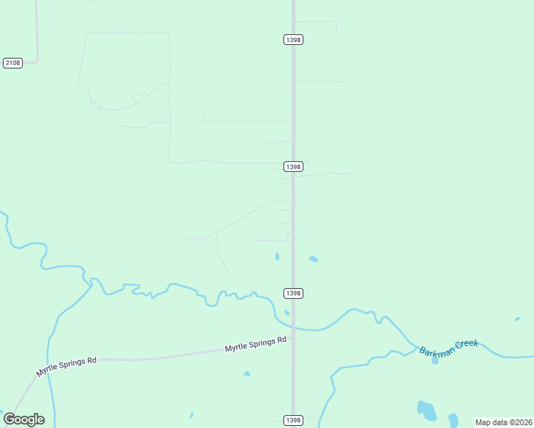 map of restaurants, bars, coffee shops, grocery stores, and more near 7518 Farm to Market Road 1398 in Hooks
