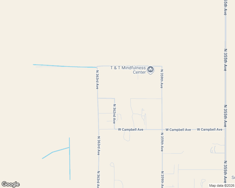 map of restaurants, bars, coffee shops, grocery stores, and more near 36133 West Highland Avenue in Tonopah