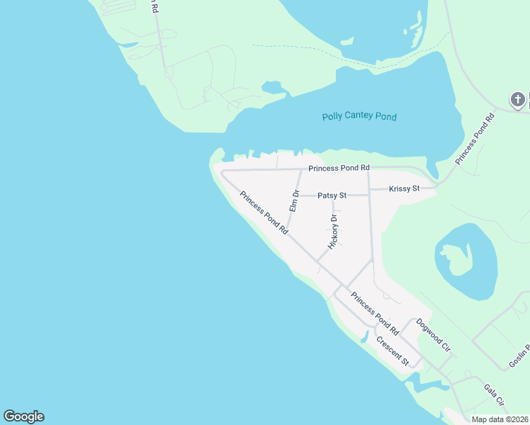 map of restaurants, bars, coffee shops, grocery stores, and more near 2336 Princess Pond Road in Summerton