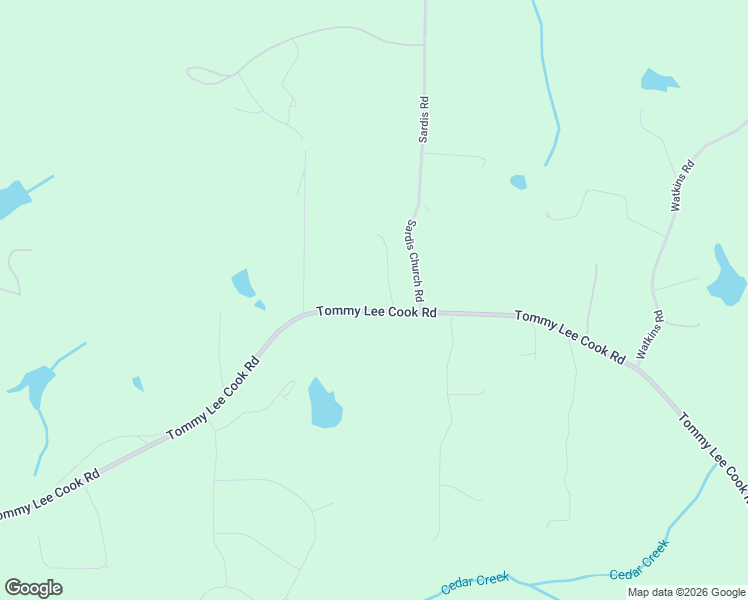 map of restaurants, bars, coffee shops, grocery stores, and more near 3811 Tommy Lee Cook Road in Newnan