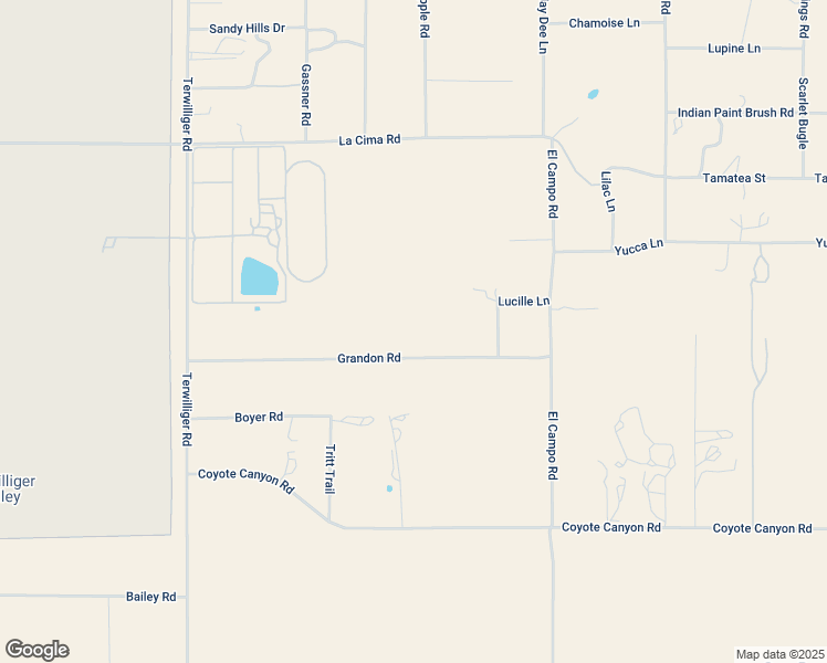 map of restaurants, bars, coffee shops, grocery stores, and more near 59620 Grandon Road in Anza