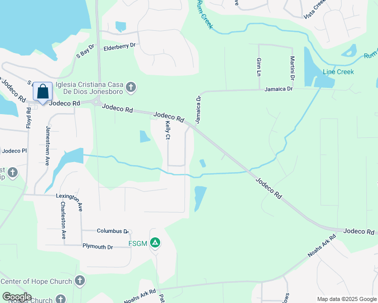 map of restaurants, bars, coffee shops, grocery stores, and more near 9082 Chestnut Lake Drive in Jonesboro