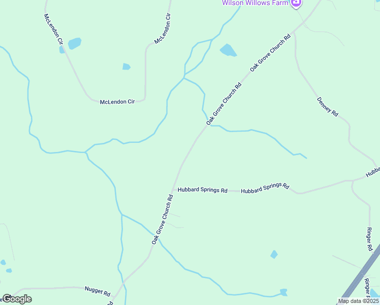 map of restaurants, bars, coffee shops, grocery stores, and more near 1934 Oak Grove Church Road in Carrollton
