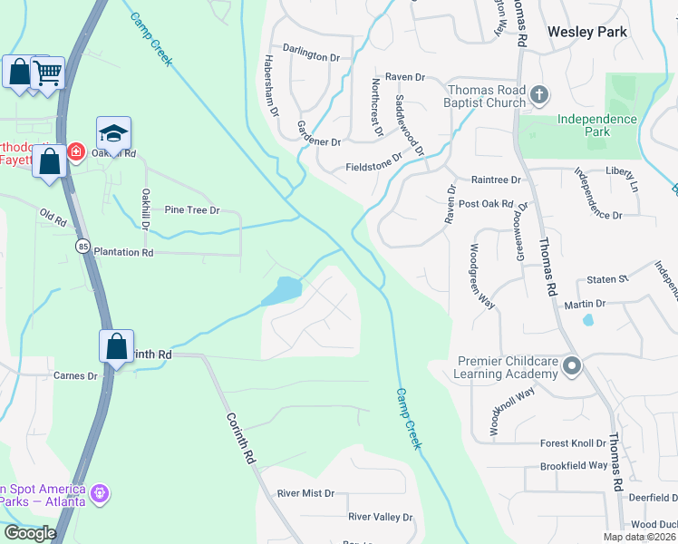 map of restaurants, bars, coffee shops, grocery stores, and more near 698 Chapman St in Jonesboro