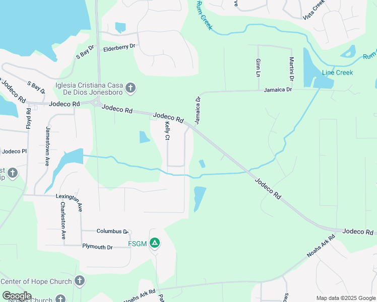 map of restaurants, bars, coffee shops, grocery stores, and more near 9082 Chestnut Lake Drive in Jonesboro