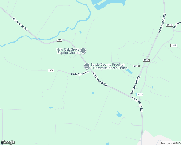 map of restaurants, bars, coffee shops, grocery stores, and more near 3341 Richmond Road in Texarkana