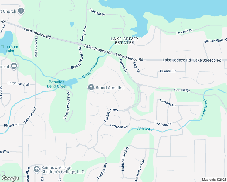 map of restaurants, bars, coffee shops, grocery stores, and more near 9174 Retreat Pass in Jonesboro