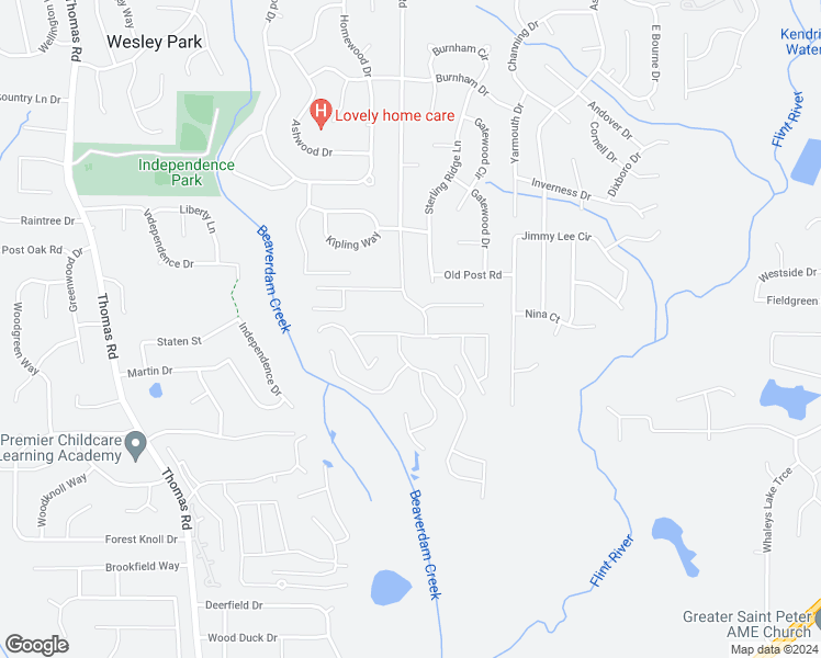 map of restaurants, bars, coffee shops, grocery stores, and more near 9142 Clubhouse Drive in Riverdale