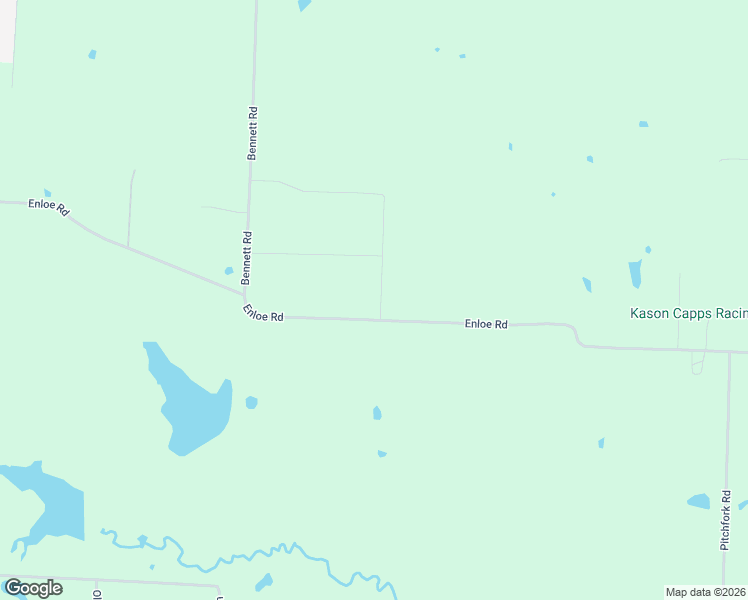 map of restaurants, bars, coffee shops, grocery stores, and more near 1366 Enloe Road in Howe